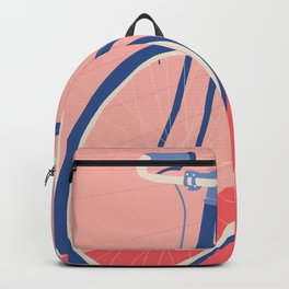 Classic bike Backpack | Bike, Fun, Bicycle, Graphic, Curated, Simple, Cycle, Art, Colorful, Urban 