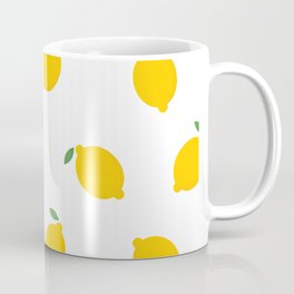 Lemon Pattern Coffee Mug