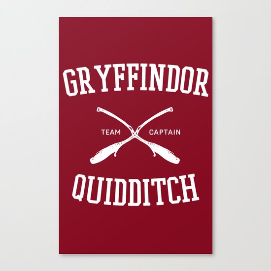 Hogwarts Quidditch Team: Gryffindor Canvas Print