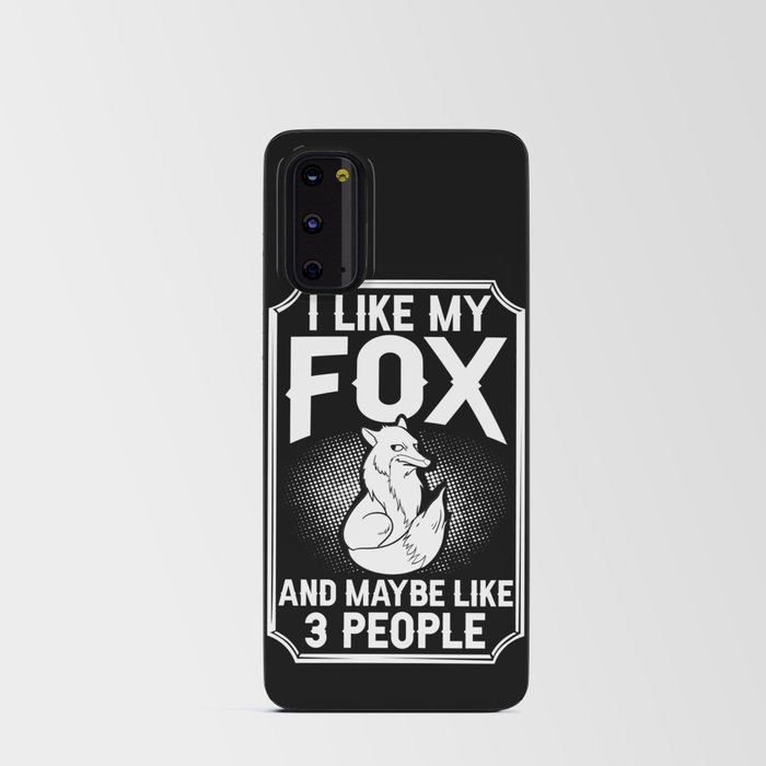 Red Foxes Fennec Fox Animal Funny Cute Android Card Case