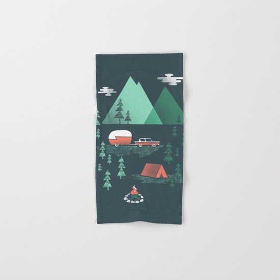 Pitch a Tent Hand & Bath Towel