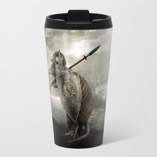 Armadillo by Eric Fan & Viviana González Travel Mug