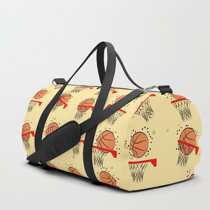 Basketball Design Duffle Bag
