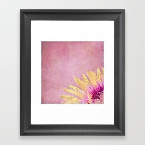 LIKE ICE IN THE SUN Framed Art Print