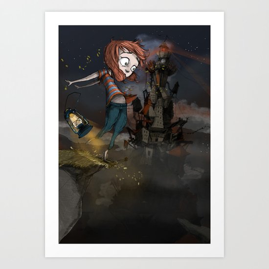 The Girl Art Print
