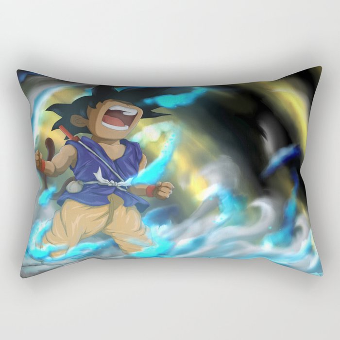 Goku Rage - Path to Power Rectangular Pillow