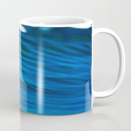 Underwater blue background Mug