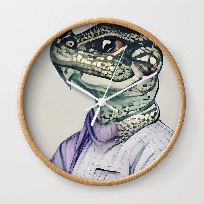 Official Lizard Wall Clock
