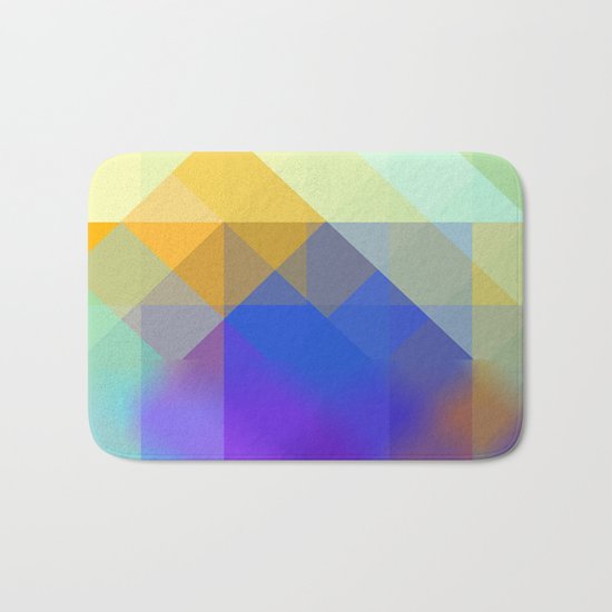 Yellow Mountains Bath Mat