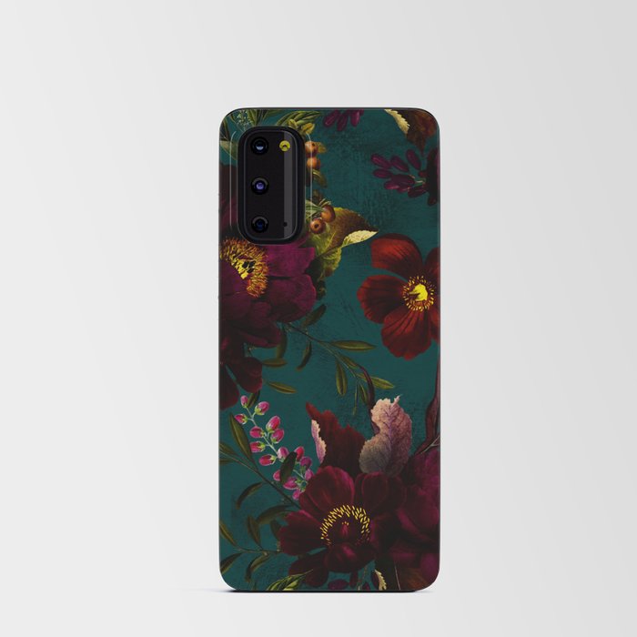 Before Midnight Vintage Flowers Garden Android Card Case