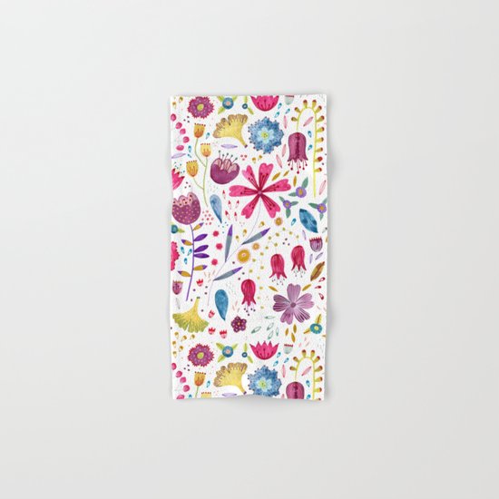 Autumn Hedgerow Hand & Bath Towel