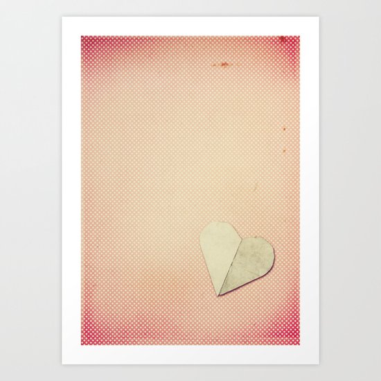 Just My Heart Art Print