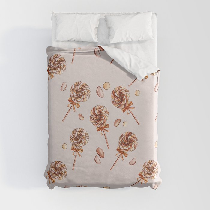 The most delicious marshmallows on a stick Duvet Cover