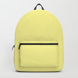 Simply Pastel Yellow Backpack