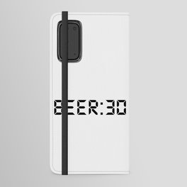 Beer O'clock Funny Android Wallet Case