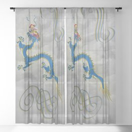 Cloud Dragon Sheer Curtain
