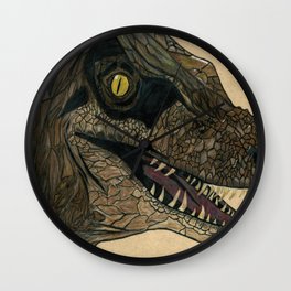 Velociraptor Wall Clock