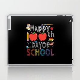 Artistic Days Of School 100th Day 100 Happy 100 Laptop Skin