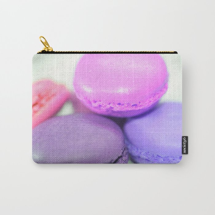 macaroons pink purple  Carry-All Pouch