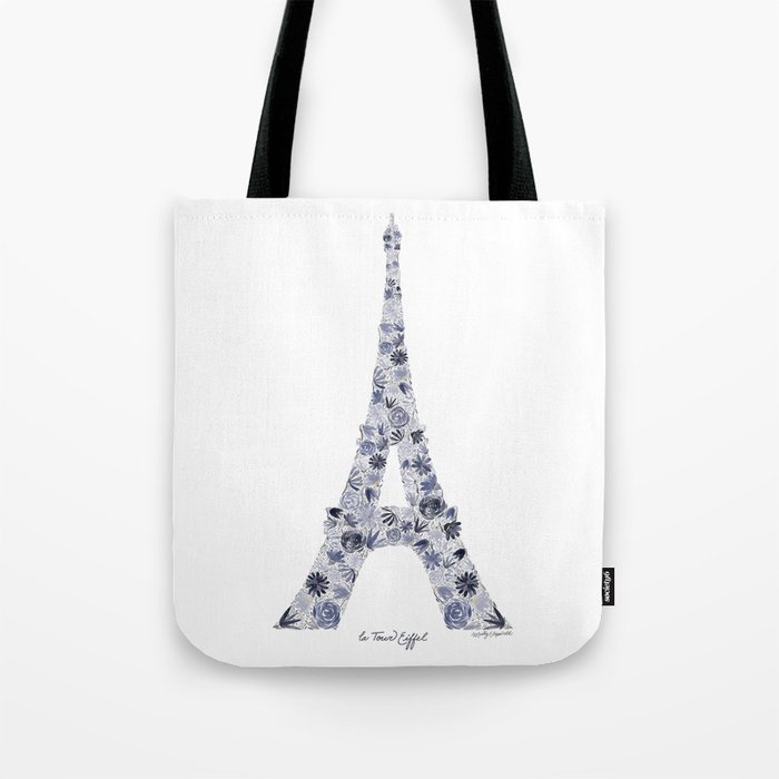 La Tour Eiffel Tote Bag By Mollybethdesigns Society6