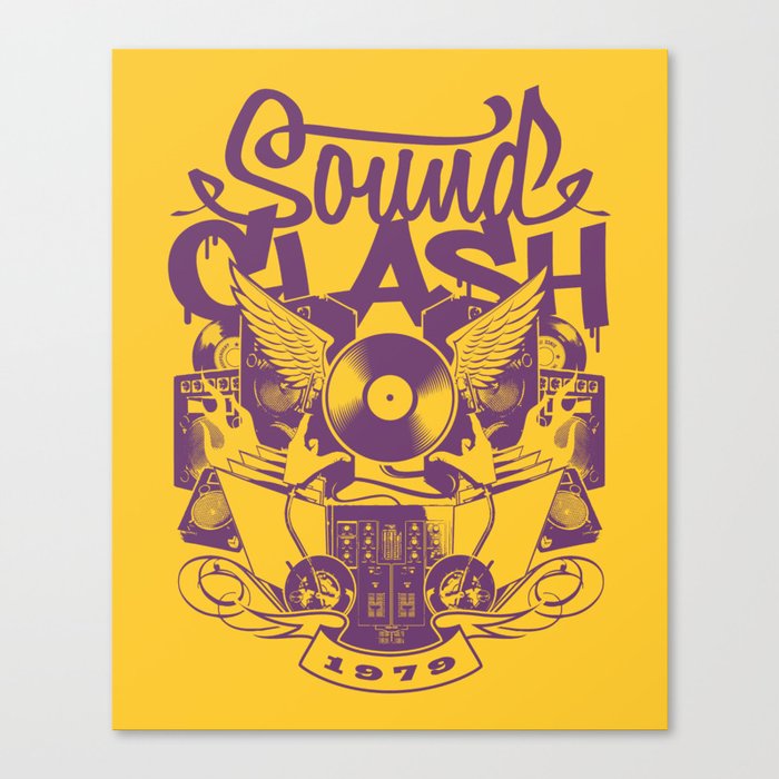 Sound Clash 1979 Canvas Print