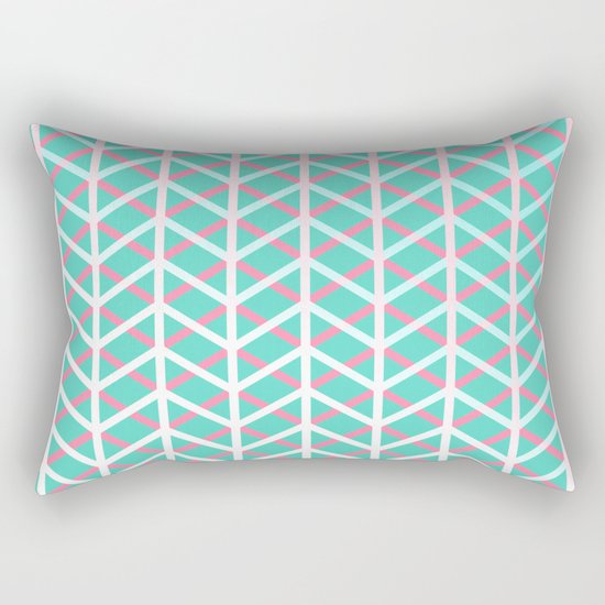 Overlap #5 Rectangular Pillow