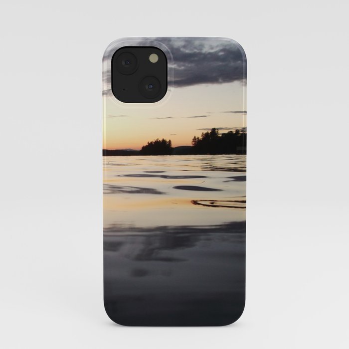 Lake ripples iPhone Case