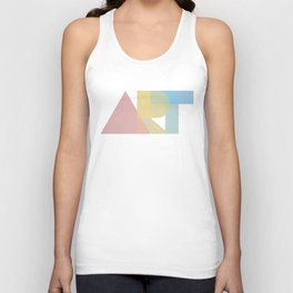 ART Text Graphic Unisex Tank Top
