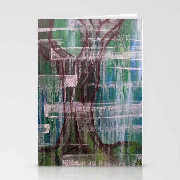 weeping oak Stationery Cards