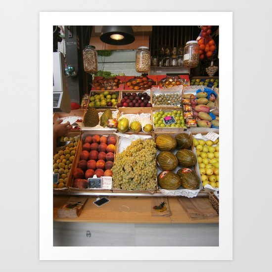 spanish produce Art Print
