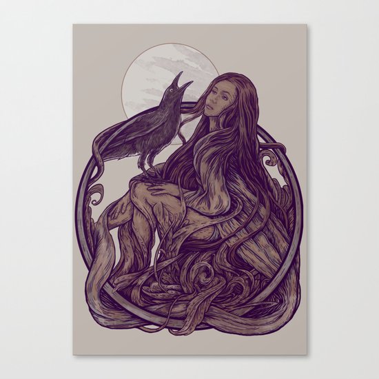 Flirt Canvas Print