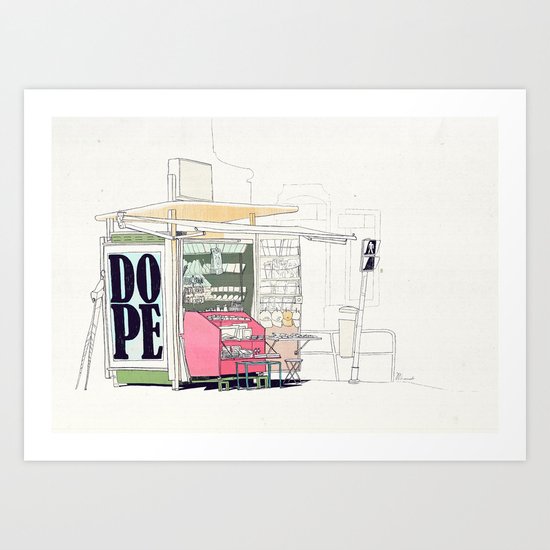 Random Art Print