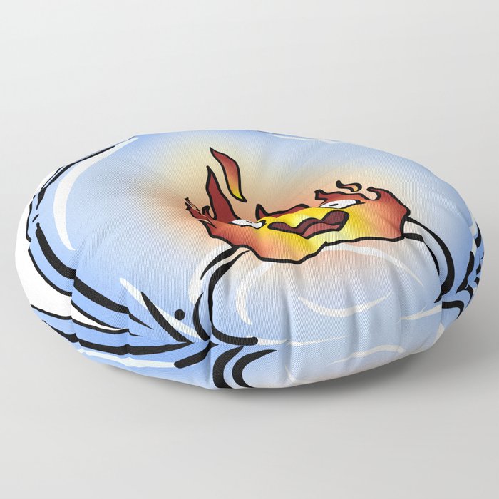 Calcifer Jar Floor Pillow