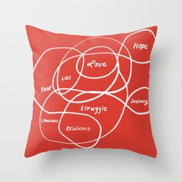 Valentine's Day Matters Throw Pillow