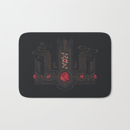 The Crown of Cthulhu Bath Mat