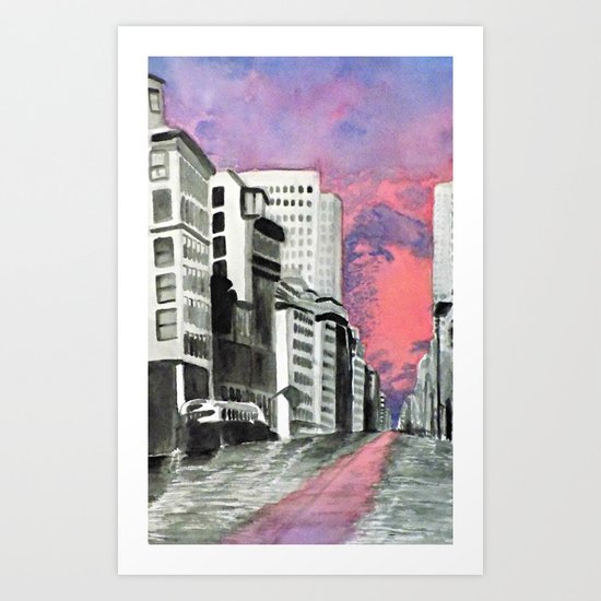Metropolitan Impressions Art Print