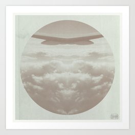 Sky Bound : Two Art Print | Nature, Collage, Photo, Landscape 