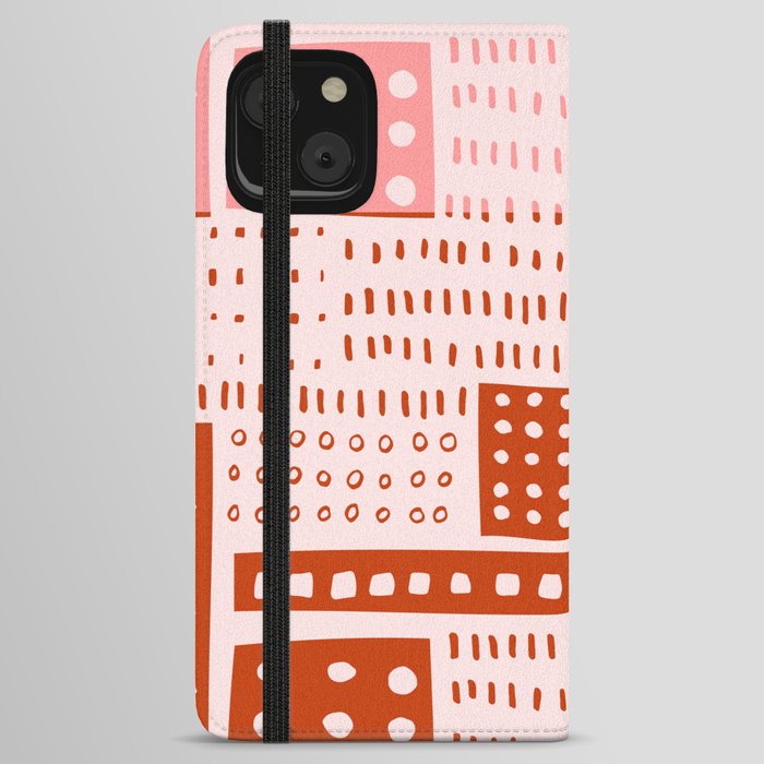 Dots & Dashes - Bohemian Colors iPhone Wallet Case