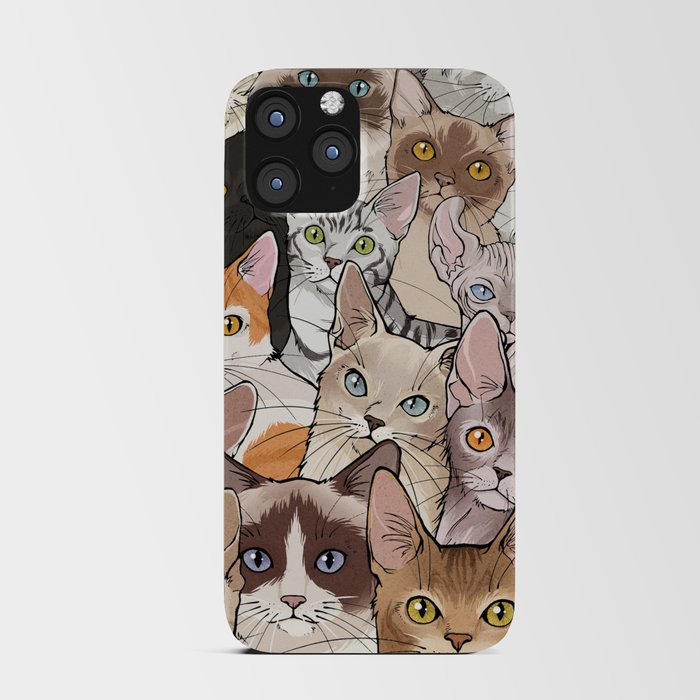A lot of Cats iPhone Card Case