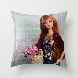 ** It's always a good day to buy flowers ** Throw Pillow