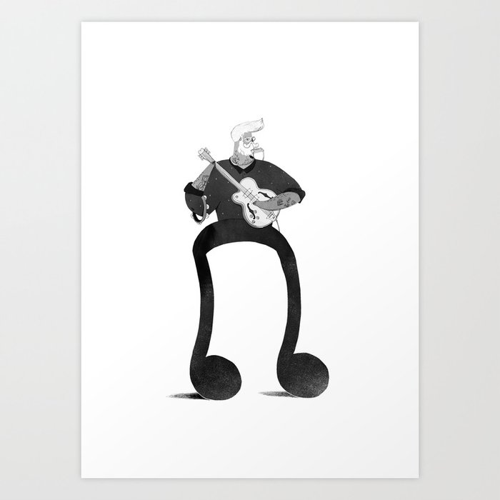 Rock-a-Bill Art Print