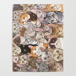 A lot of Cats Poster