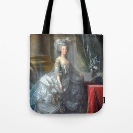 Elisabeth Louise Vigee Le Brun - Marie Antoinette in Court Dress Tote Bag