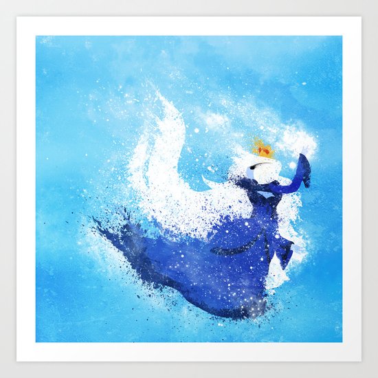 Freeze! Art Print