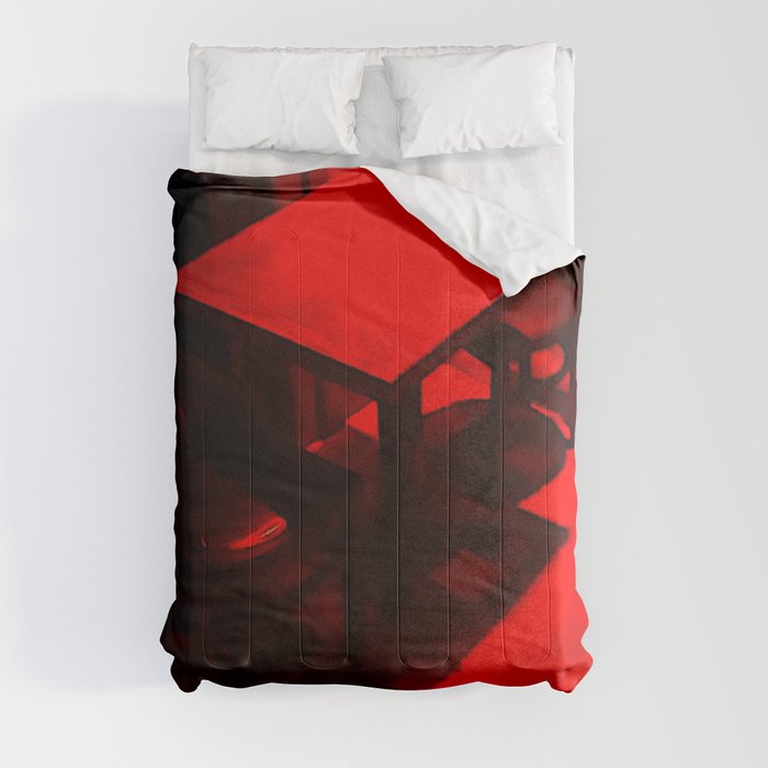 Red Table Comforter