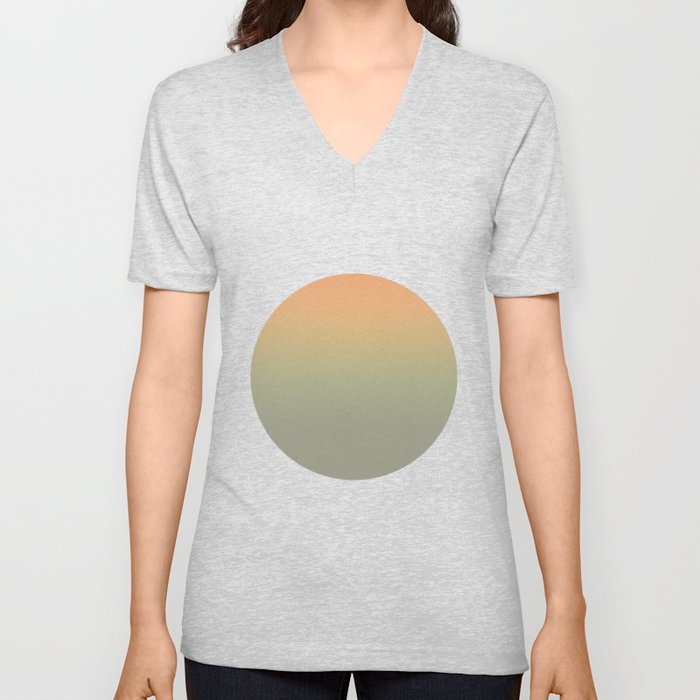 Zen Moon V Neck T Shirt