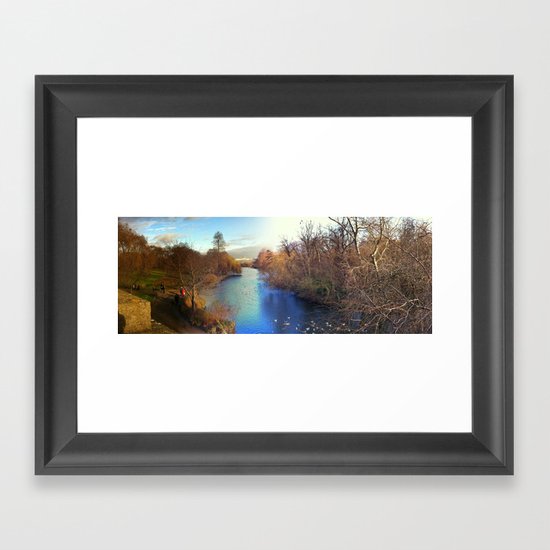 Dream park Framed Art Print
