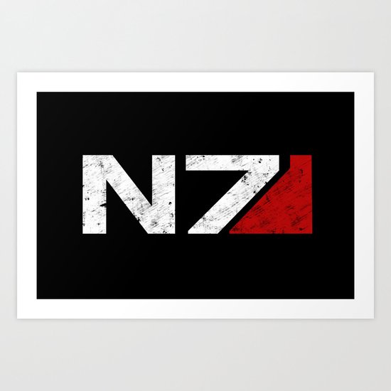 N7 Art Print
