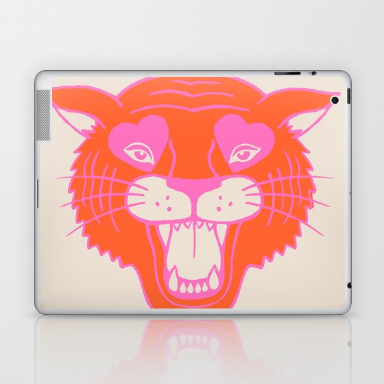 Neon Tiger Laptop & iPad Skin