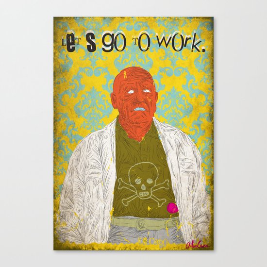 Let's Go To Work Canvas Print